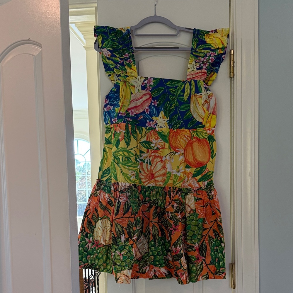 FARM Rio Multicolor Tropical Dress